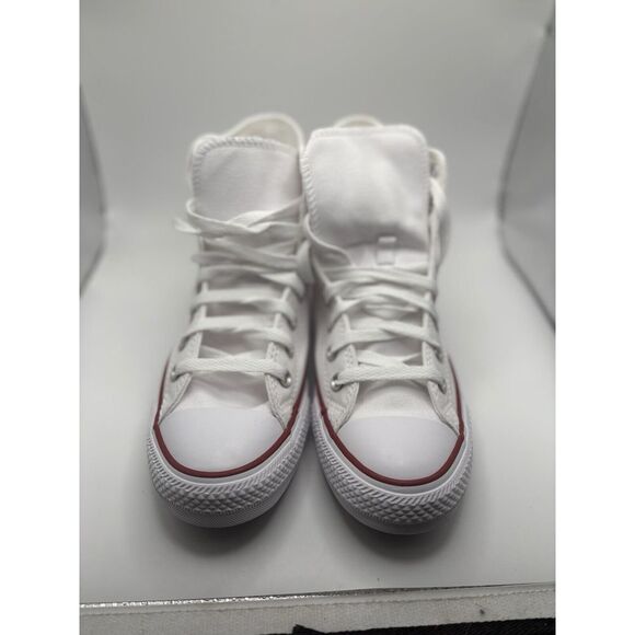 New Converse All Star High Top‎ Optical White Sneakers Mens 9 Womens 11 Shoes - Picture 3 of 7